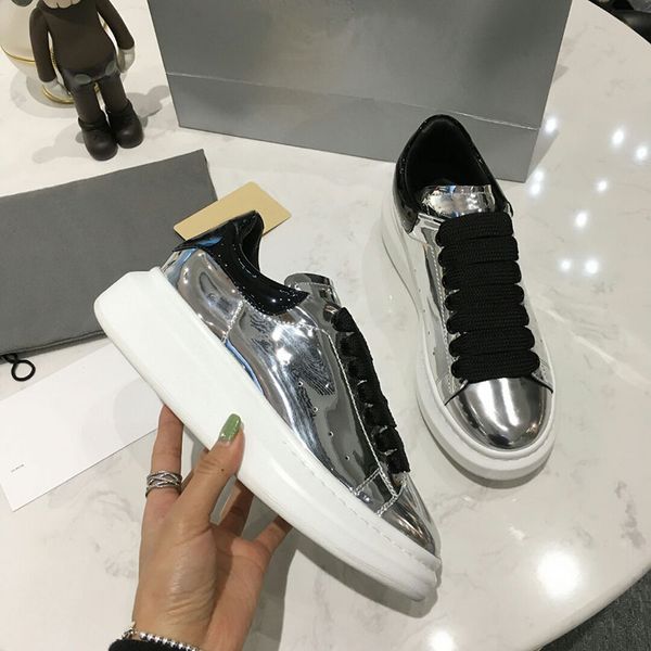 silver mirror fabric designer shoes static luxury oversized sneakers real leather men for women 3m reflective casual shoes, Black
silver mirror fabric designer shoes static luxury oversized sneakers real leather men for women 3m reflective casual shoes, Black