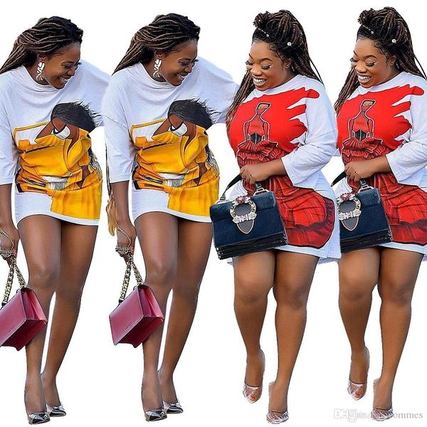 figure print womens casual dresses loose fashion womens midi dresses casual pullover designer womens clothing, Black;gray
figure print womens casual dresses loose fashion womens midi dresses casual pullover designer womens clothing, Black;gray