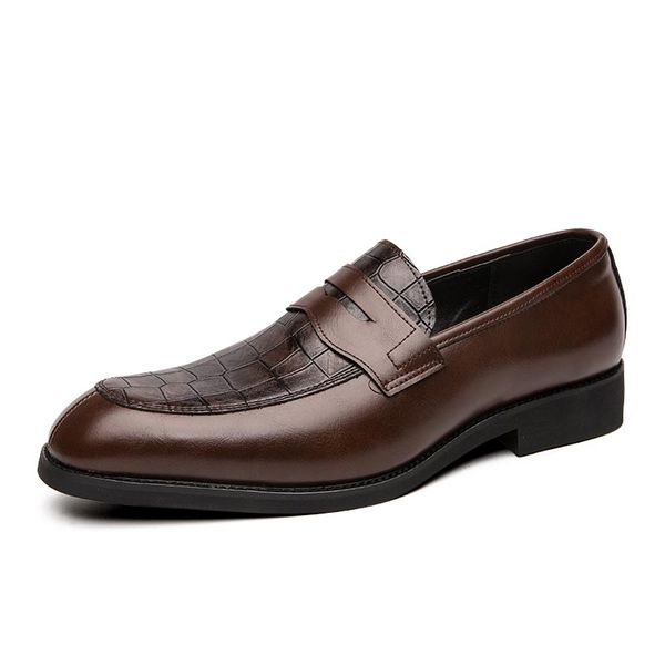 men leather shoes slip on black brown shoes leather loafers male moccasins italian designer big size 38-48
men leather shoes slip on black brown shoes leather loafers male moccasins italian designer big size 38-48