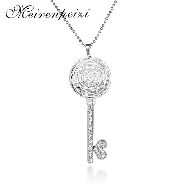 amazon personality high-end key hollow necklace fashion love sweater chain necklace pendant, Silver
amazon personality high-end key hollow necklace fashion love sweater chain necklace pendant, Silver