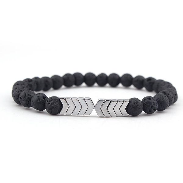 volcanic lava stone bracelet essential oil diffuser bracelets bangle healing balance yoga magnet arrow beads bracelet, Black
volcanic lava stone bracelet essential oil diffuser bracelets bangle healing balance yoga magnet arrow beads bracelet, Black
