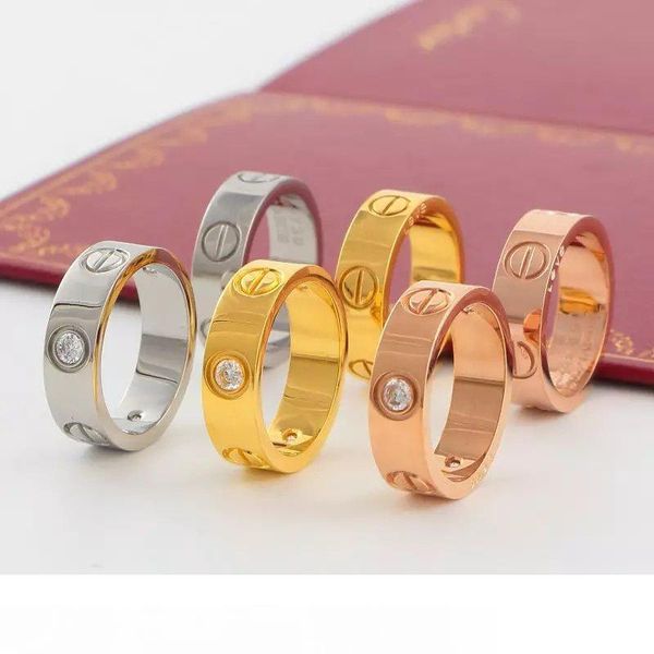2019 boutique 316l love luxury titanium steel cartier nails rings lovers band rings size for women and men brand jewelry no origi, Silver 
2019 boutique 316l love luxury titanium steel cartier nails rings lovers band rings size for women and men brand jewelry no origi, Silver