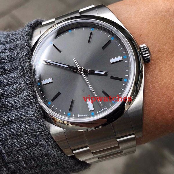 luxury mens watches date steel gray dial automatic mens watch reloj mechanical montre de luxe, Slivery;brown
luxury mens watches date steel gray dial automatic mens watch reloj mechanical montre de luxe, Slivery;brown