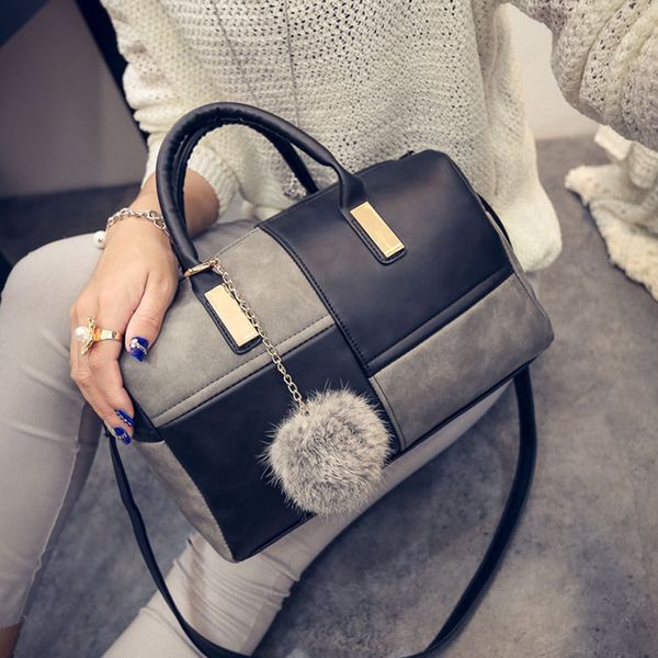 people montain new women's stitching casual handbags shoulder diagonal shoulder bag color matching bag ing
people montain new women's stitching casual handbags shoulder diagonal shoulder bag color matching bag ing