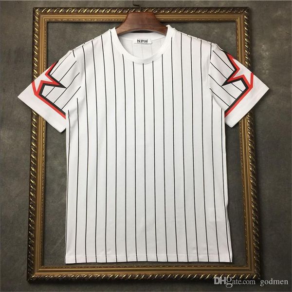 luxury mens designer t shirt pentagram star striped printing t shirt men women designer t shirt short sleeve tees size s-xxl, White;black
luxury mens designer t shirt pentagram star striped printing t shirt men women designer t shirt short sleeve tees size s-xxl, White;black