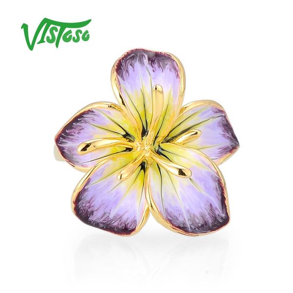 vistoso silver rings for women gorgeous blooming flower ring pink floral ring 925 sterling silver fine jewelry handmade enamel, Golden;silver
vistoso silver rings for women gorgeous blooming flower ring pink floral ring 925 sterling silver fine jewelry handmade enamel, Golden;silver
