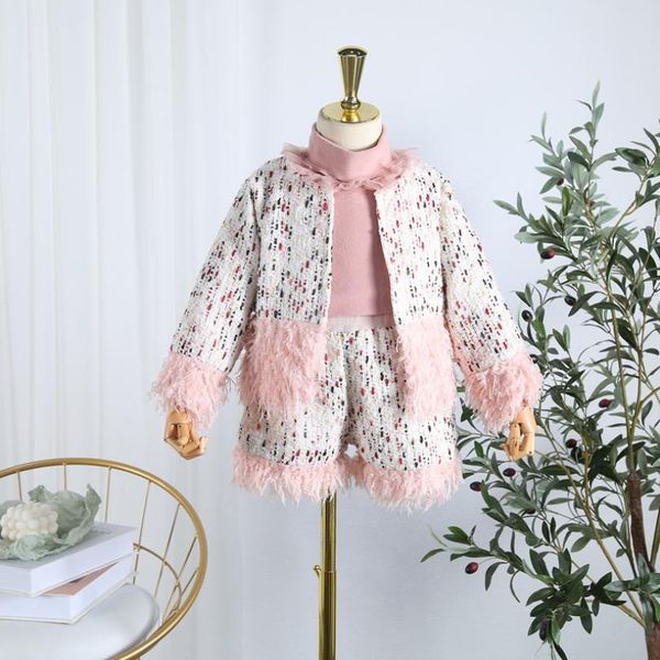wholesale winter suits girls fashion kids clothing set children jackets + shorts 2cps suits teenage coats outfit autumn ws1170, White
wholesale winter suits girls fashion kids clothing set children jackets + shorts 2cps suits teenage coats outfit autumn ws1170, White