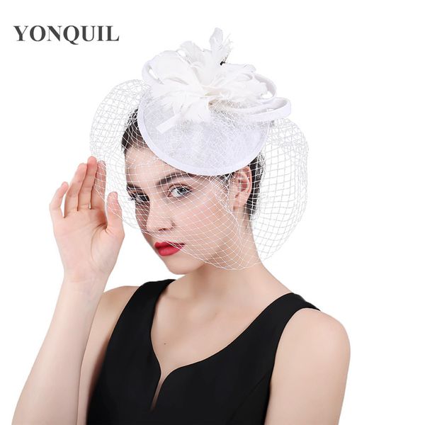 white ladies church hats feathers formal dress hats hair fascinators veils wedding pillbox mesh caps race hair accessories
white ladies church hats feathers formal dress hats hair fascinators veils wedding pillbox mesh caps race hair accessories