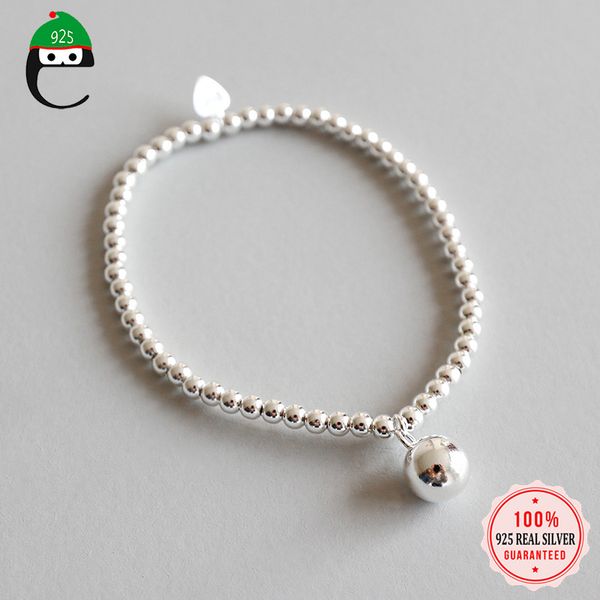 elfoplatasi genuine 925 solid sterling silver 3mm beads chain 8mm ball elastic bracelet for women wife girls lady gift ds2274, Black
elfoplatasi genuine 925 solid sterling silver 3mm beads chain 8mm ball elastic bracelet for women wife girls lady gift ds2274, Black