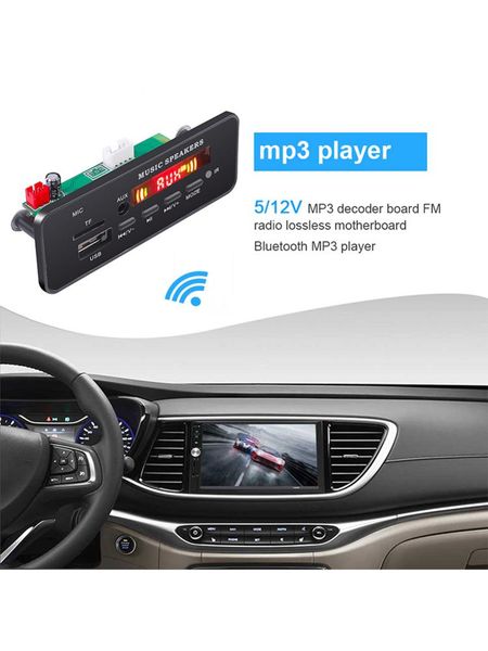 decoder 5/12v mp3 board fm radio power failure memory function bluetooth mp3 player decoder board car
decoder 5/12v mp3 board fm radio power failure memory function bluetooth mp3 player decoder board car