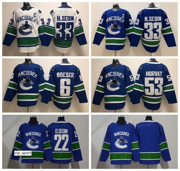 new vancouver canucks jerseys ice hockey 53 bo horvat jersey 22 daniel sedin 33 henrik sedin blue all stitched men size s to 3xl, Black;red
new vancouver canucks jerseys ice hockey 53 bo horvat jersey 22 daniel sedin 33 henrik sedin blue all stitched men size s to 3xl, Black;red