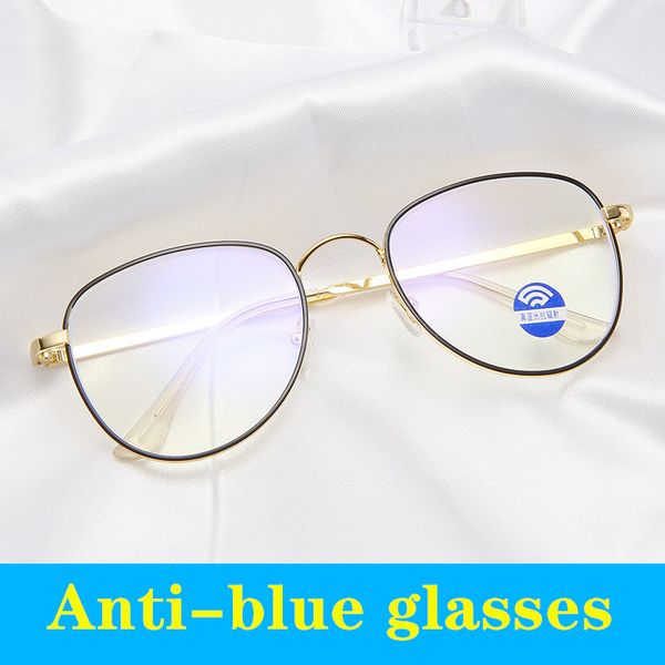 2020 round metal anti blue light blocking glasses frame men&women computer games goggles eyeglasses optical spectacle frame, White;black
2020 round metal anti blue light blocking glasses frame men&women computer games goggles eyeglasses optical spectacle frame, White;black