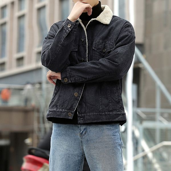 oeak new fashion winter men jacket and coat warm fleece denim jacket fashion mens jean jackets outwear male cowboy plus size xxl, Black;brown
oeak new fashion winter men jacket and coat warm fleece denim jacket fashion mens jean jackets outwear male cowboy plus size xxl, Black;brown