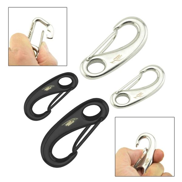 Stainless Steel Simple Safety Buckle Diving Durable Clip Bolt Snap Diving Buckle Kayak Pool Accessories Outdoor Tools