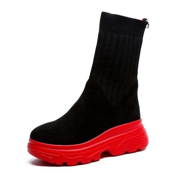 elastic носков сапог осень зима 2019 новая корейская версия универсальны толстым дно модно хлопка коротких трубок женщин мартина обувь красн, Black
elastic носков сапог осень зима 2019 новая корейская версия универсальны толстым дно модно хлопка коротких трубок женщин мартина обувь красн, Black