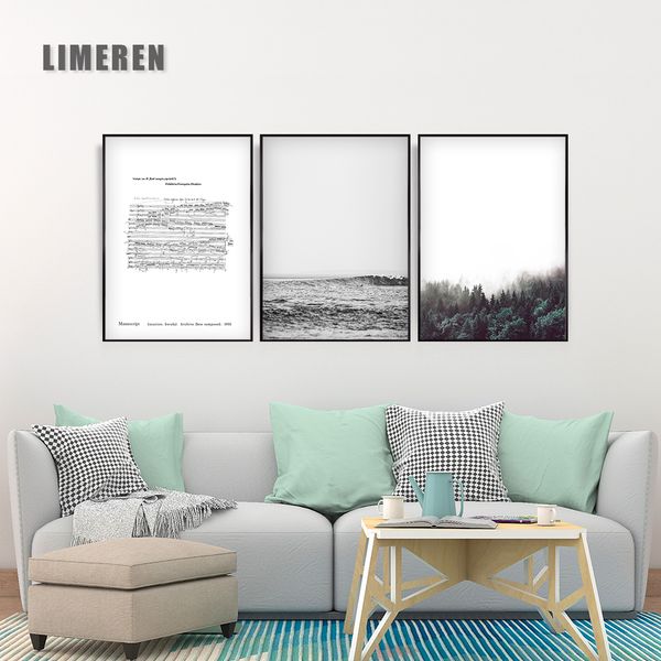 sheet music sea forest mountain black and white gray nordic simple landscape decoration poster wall art canvas painting
sheet music sea forest mountain black and white gray nordic simple landscape decoration poster wall art canvas painting