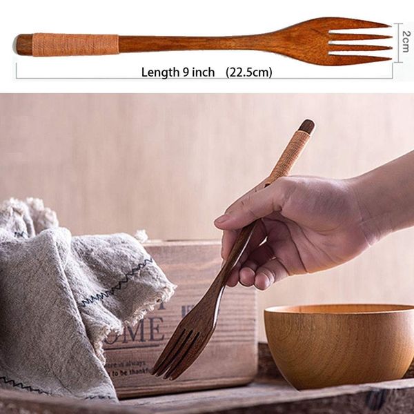 solid wood fork for desserts, chips, snacks, cereal, salad, fruit, decoration,handmade with phoebe wood, long handle string wrap forks
solid wood fork for desserts, chips, snacks, cereal, salad, fruit, decoration,handmade with phoebe wood, long handle string wrap forks