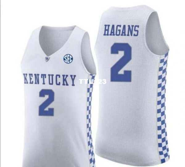 men kentucky wildcats ashton hagans #2 college real embroidery jersey size s-4xl or custom any name or number jersey, Black;red 
men kentucky wildcats ashton hagans #2 college real embroidery jersey size s-4xl or custom any name or number jersey, Black;red