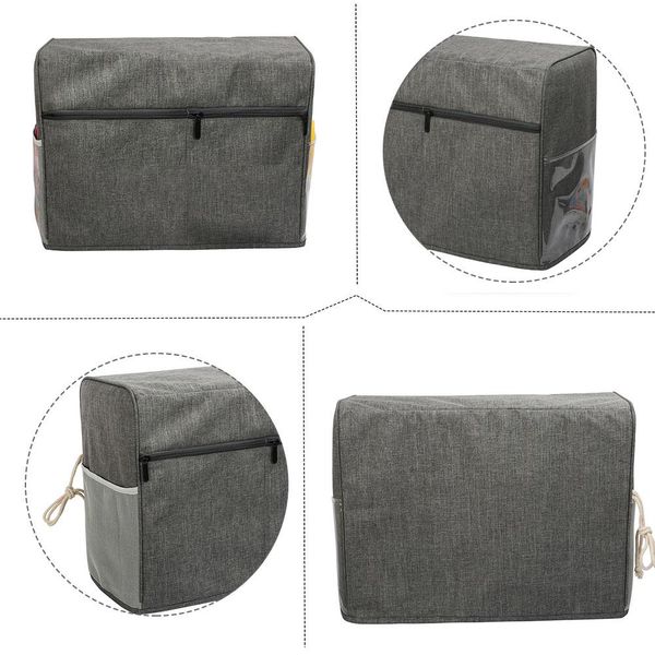 1pcs waterproof sewing machine dust cover with 3 pockets sewing machine storage bag accessories
1pcs waterproof sewing machine dust cover with 3 pockets sewing machine storage bag accessories