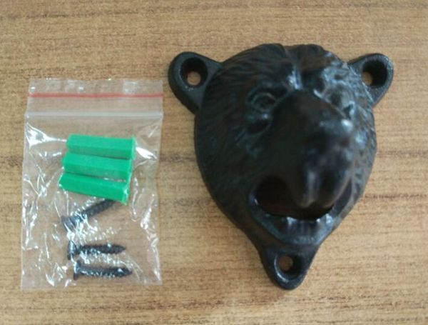 vintage cast iron wall mounted beer bottle opener antique old style solid bear head bottle openers w screws
vintage cast iron wall mounted beer bottle opener antique old style solid bear head bottle openers w screws