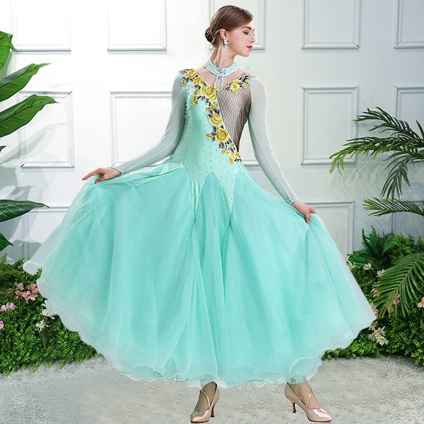 stage wear ballroom dance competition costumes dancing dress standard women viennese waltz foxtrot dresses green, Black;red
stage wear ballroom dance competition costumes dancing dress standard women viennese waltz foxtrot dresses green, Black;red