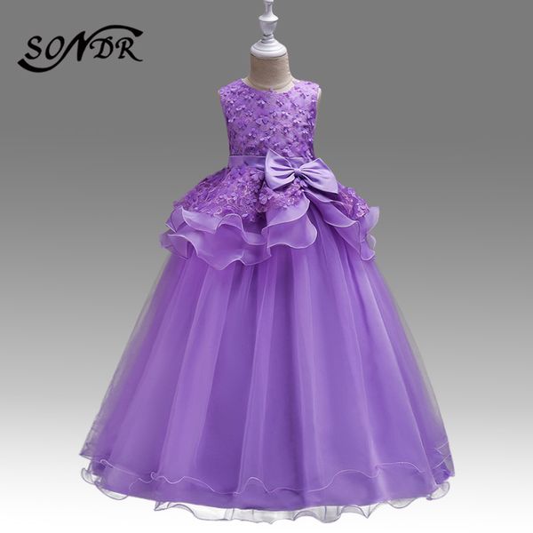 appliques kids party dress for wedding ht232 bow princess ball gowns ruffles flower girl dresses purple child pageant gown, Red;yellow
appliques kids party dress for wedding ht232 bow princess ball gowns ruffles flower girl dresses purple child pageant gown, Red;yellow