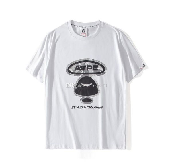 aape t shirt fashion mens designer print t shirt mens womens fashion hip hop tee, White;black
aape t shirt fashion mens designer print t shirt mens womens fashion hip hop tee, White;black