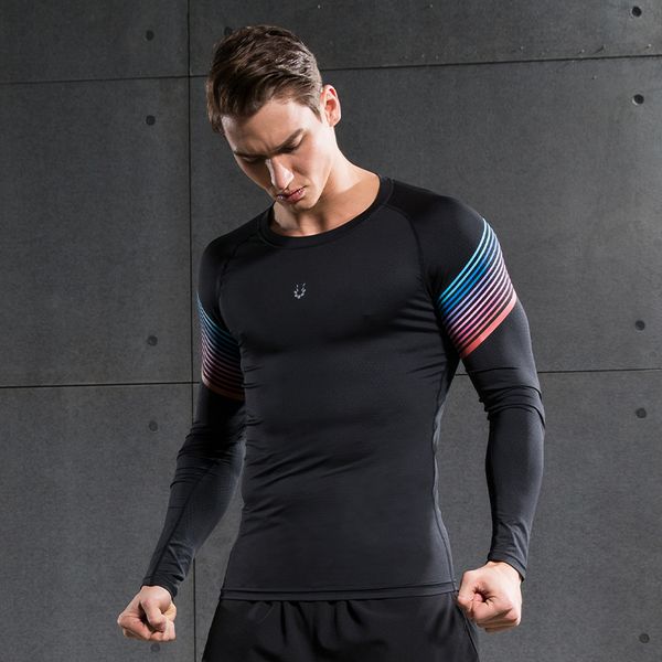 vansydical compression shirt mens running compression shirt long sleeves tshirt men fitness clothing bodybuild crossfit t-shirt, Black;blue
vansydical compression shirt mens running compression shirt long sleeves tshirt men fitness clothing bodybuild crossfit t-shirt, Black;blue