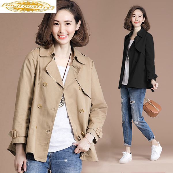 trench coat for women plus size spring autumn women's windbreaker korean coats female 5xl sobretudo feminino kj2360, Tan;black
trench coat for women plus size spring autumn women's windbreaker korean coats female 5xl sobretudo feminino kj2360, Tan;black