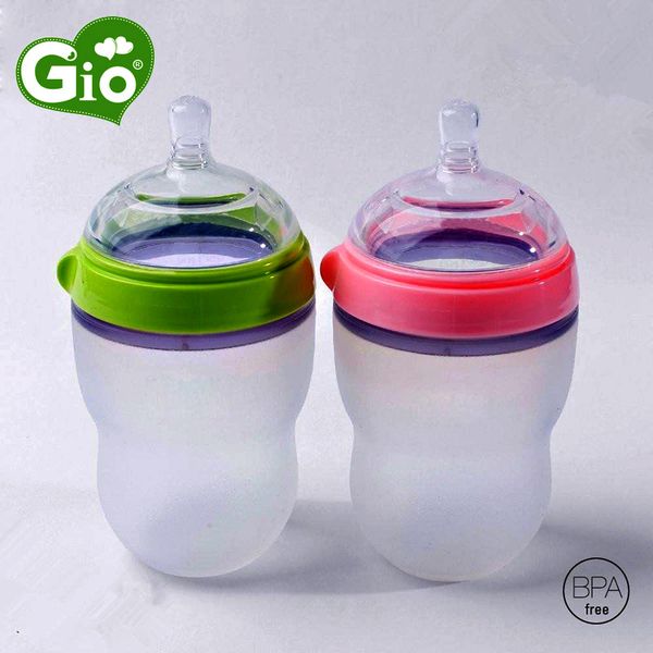 gio silicone baby bottle cup bpa kids bottle infant juice milk water training cup feeding nursing 150ml 250ml 2pcs
gio silicone baby bottle cup bpa kids bottle infant juice milk water training cup feeding nursing 150ml 250ml 2pcs