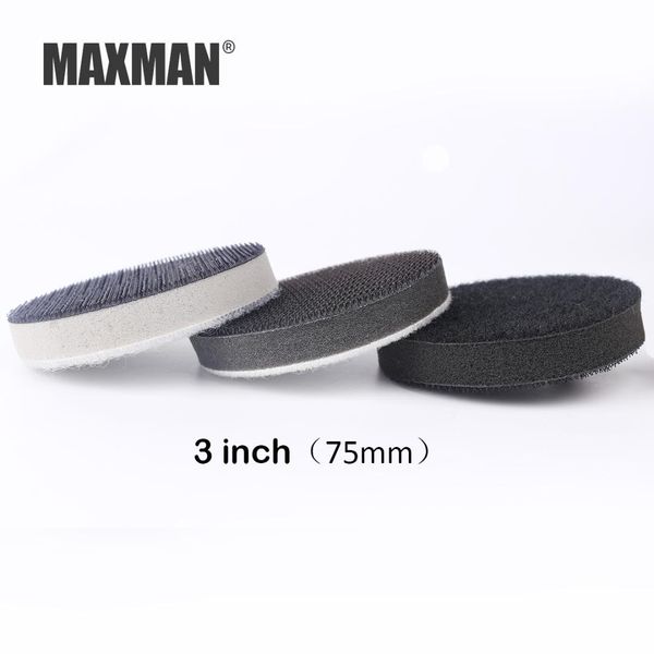3 inches (75mm) sponge buffering pad for flocking sanding disc backing pad uneven surface polishing power sander accessories
3 inches (75mm) sponge buffering pad for flocking sanding disc backing pad uneven surface polishing power sander accessories