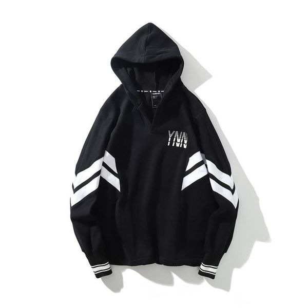 men's sweatshirt harajuku retro letter print contrast sports casual hooded plus velvet jacket men's long sleeve, Black
men's sweatshirt harajuku retro letter print contrast sports casual hooded plus velvet jacket men's long sleeve, Black