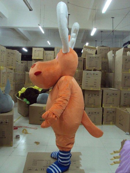 2019 new reindeer mascot moose deer custom fancy costume anime mascotte fancy dress carnival costume, Red;yellow
2019 new reindeer mascot moose deer custom fancy costume anime mascotte fancy dress carnival costume, Red;yellow