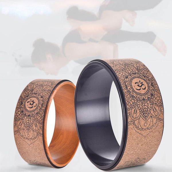 natural cork yoga wheel fitness wheel hollow improving back bends stretch pilates circle yoga accessories
natural cork yoga wheel fitness wheel hollow improving back bends stretch pilates circle yoga accessories