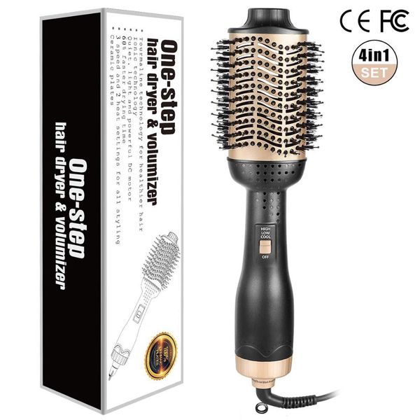 professional one step hair dryer brush volumizer 2 in 1 straightener and curler air curling iron smooth frizz rollers comb
professional one step hair dryer brush volumizer 2 in 1 straightener and curler air curling iron smooth frizz rollers comb