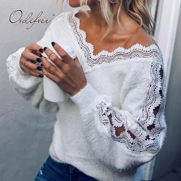 ordifree 2020 весна осень женщины вязаные свитера streetwear сыпучие sexy кружева свитер jumper, White;black
ordifree 2020 весна осень женщины вязаные свитера streetwear сыпучие sexy кружева свитер jumper, White;black