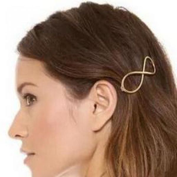 2017 new fashion women positive infinity gold barrette hairpin hair clip headband metal 8 word #9877, Golden;white
2017 new fashion women positive infinity gold barrette hairpin hair clip headband metal 8 word #9877, Golden;white