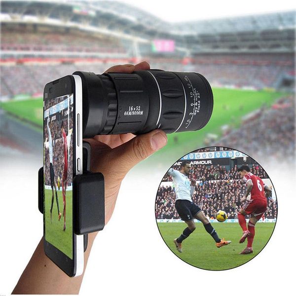 16x52 high definition high power telescope monocular 1.8 telescope life waterproof(do not support the diving
16x52 high definition high power telescope monocular 1.8 telescope life waterproof(do not support the diving