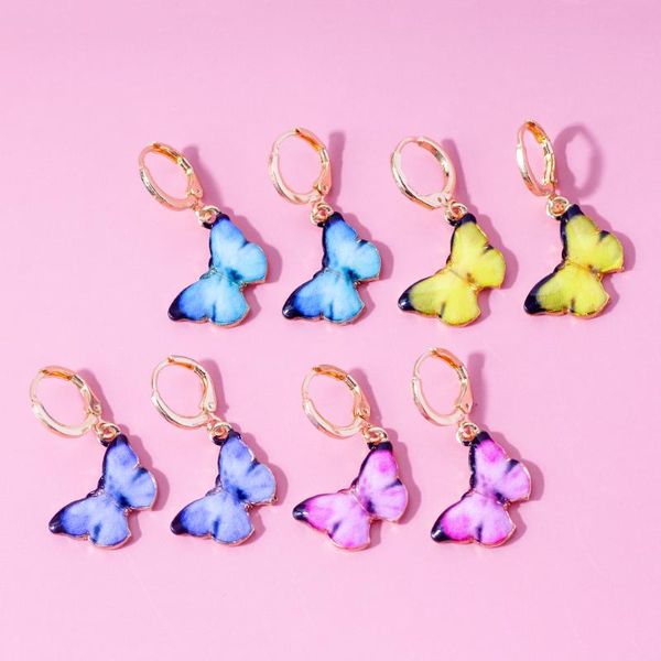 fashion candy color butterfly earring for women korean statement sweet colorful stud earring fashion girl jewelry gift, Golden;silver
fashion candy color butterfly earring for women korean statement sweet colorful stud earring fashion girl jewelry gift, Golden;silver