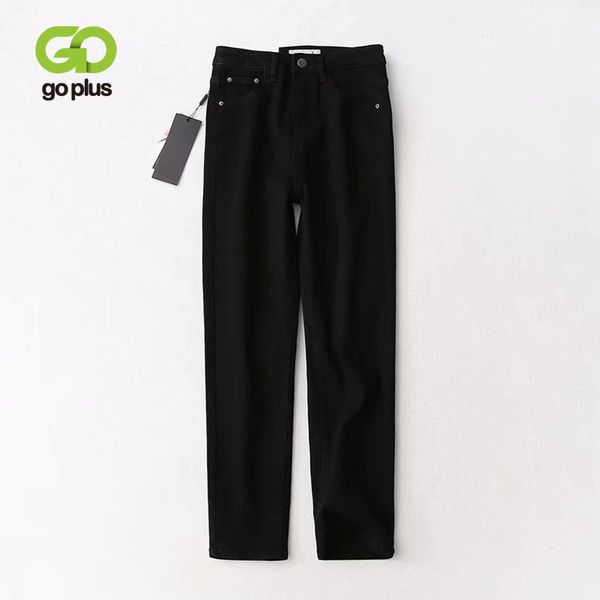 goplus black jeans elastic high waist women slim jeans velvet large size straight pants grande taille spodnie damskie jeansy, Blue
goplus black jeans elastic high waist women slim jeans velvet large size straight pants grande taille spodnie damskie jeansy, Blue