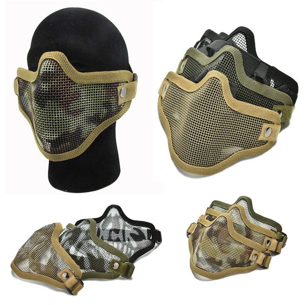 1pcs protective male men war game half face guard mesh mask protector protective accessories new halloween supplies
1pcs protective male men war game half face guard mesh mask protector protective accessories new halloween supplies