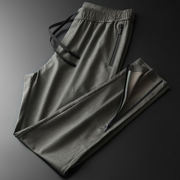 men's pants mens luxury waterproof glue zipper design elastic waist men fashion leisure sports trousers plus size 4xl, Black
men's pants mens luxury waterproof glue zipper design elastic waist men fashion leisure sports trousers plus size 4xl, Black