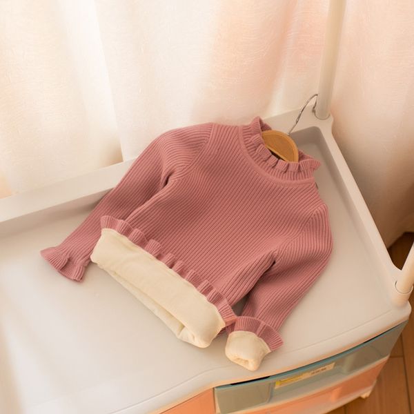 autumn winter kids warm sweater baby girls thick fleece knitwear kids solid jumper sweatshirt toddler baby clothes outerwear, Blue
autumn winter kids warm sweater baby girls thick fleece knitwear kids solid jumper sweatshirt toddler baby clothes outerwear, Blue