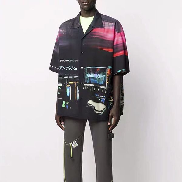 20ss european cyberpunk neon street view shirt japanese print short-sleeved shirts fashion men women couple t-shirt hfxhtx258, White;black
20ss european cyberpunk neon street view shirt japanese print short-sleeved shirts fashion men women couple t-shirt hfxhtx258, White;black