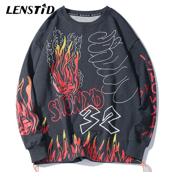 lenstid 2019 hip hop men streetwear flame angel graffiti print fashion pullover hoodies harajuku cotton autumn casual sweatshirt, Black
lenstid 2019 hip hop men streetwear flame angel graffiti print fashion pullover hoodies harajuku cotton autumn casual sweatshirt, Black