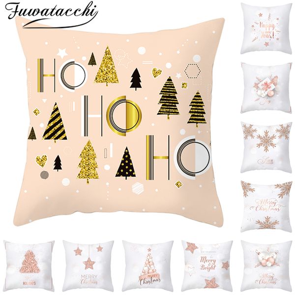 fuwatacchi white color christmas pillow covers new year gift cushion cover for home sofa decorative throw pillowcases 45*45cm
fuwatacchi white color christmas pillow covers new year gift cushion cover for home sofa decorative throw pillowcases 45*45cm