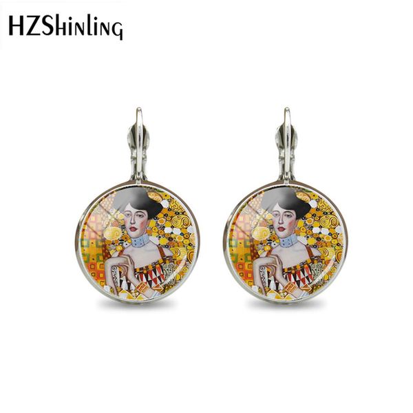 2019 new fashion silver bronze plated gustav klimt art glass circle earrings stainless earings handmade ear jewelry for women
2019 new fashion silver bronze plated gustav klimt art glass circle earrings stainless earings handmade ear jewelry for women