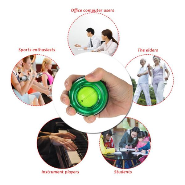 led wrist ball trainer relax gyroscope ball gyro arm exercise machine gym fitness equipment strengthener muscle power ball
led wrist ball trainer relax gyroscope ball gyro arm exercise machine gym fitness equipment strengthener muscle power ball