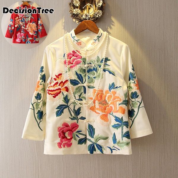 2019 новый женский тан костюм топ плед cheongsam винтаж опрятный стиль cheongsams женщины китайская традиционная одежда с вышивкой, Red
2019 новый женский тан костюм топ плед cheongsam винтаж опрятный стиль cheongsams женщины китайская традиционная одежда с вышивкой, Red