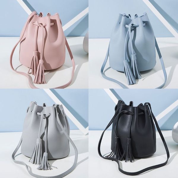 fashion women bucket shoulder bag crossbody tassel leather lady girls casual messenger satchel purse shopping tote 4 colors new
fashion women bucket shoulder bag crossbody tassel leather lady girls casual messenger satchel purse shopping tote 4 colors new